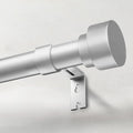 Extra Long Curtain Rods for Windows 32 to 170 Inch, 1 Inch Silver Heavy Duty by IFELS