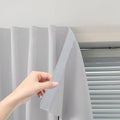 Portable Light Blocking Curtains Self-Stick Design, Removable Adhesive Window by Sovtfides