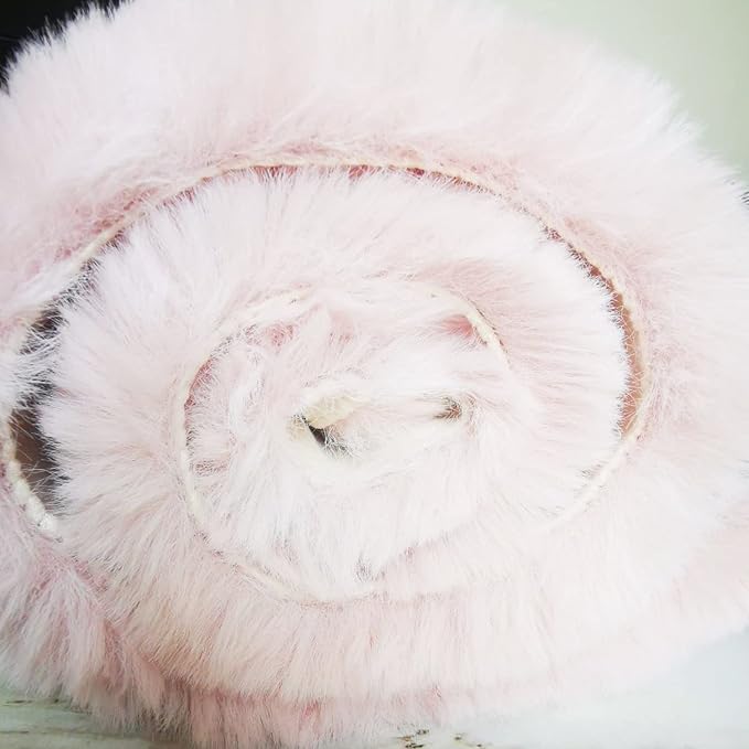 Ghouse Soft Faux Sheepskin Fur Rug 4x6 Pink Fluffy Plush Shag Bedside Rug - Image 6