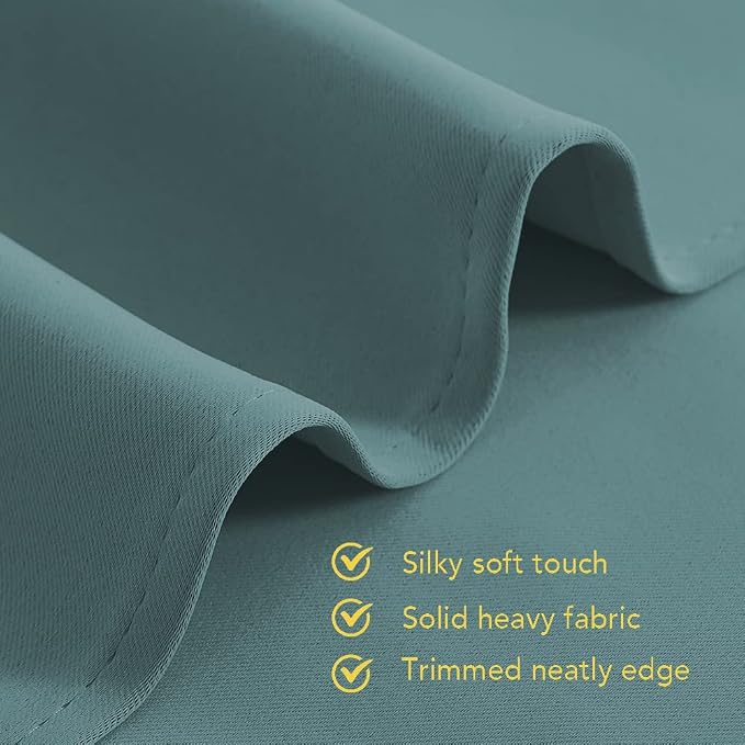 NICETOWN Modern Blackout Curtains Noise Reducing, Thermal Insulated and Privacy - Image 4