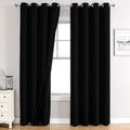 ChrisDowa 100% Blackout Curtains 102 inch Long by ChrisDowa