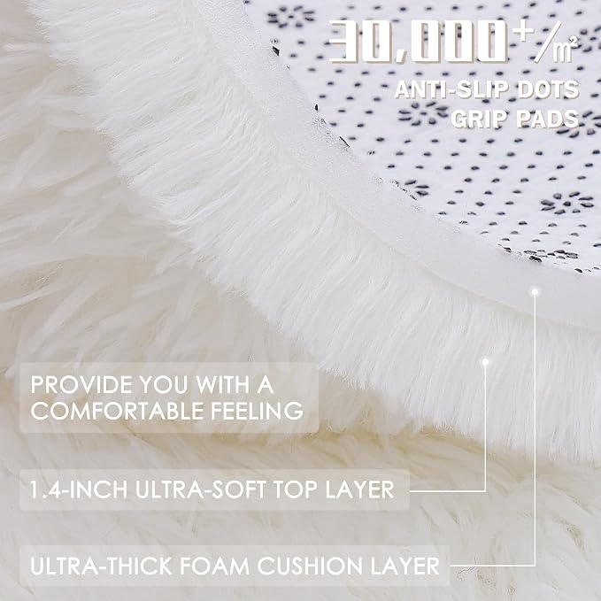 OLANLY 7x12 Machine Washable Large Area Rugs - Image 8
