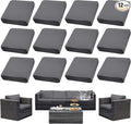 Outdoor Cushion Covers Set, Replacement by SUKAIKEQA