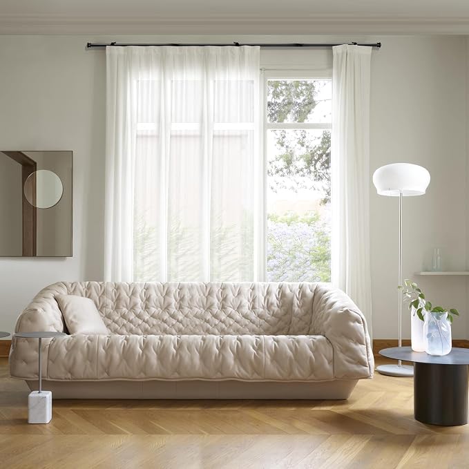 Standard Decorative Window Curtain Rods 30 to 88 Inch, 5/8 Inch Diameter Small - Image 3