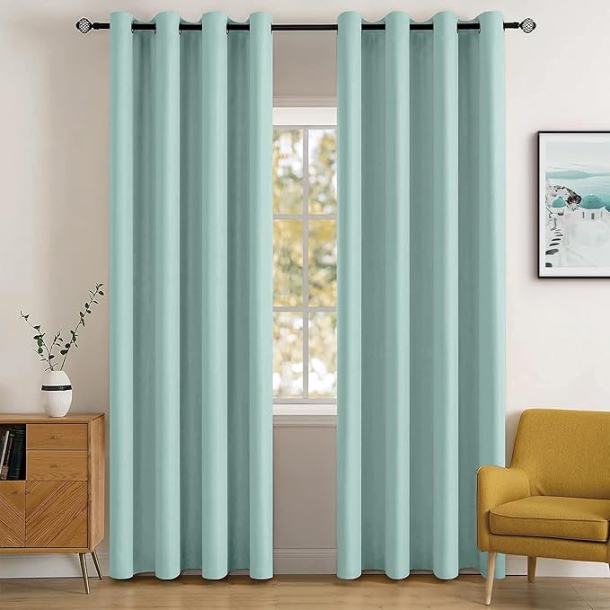 MIULEE Blackout Curtains for Bedroom Living Room Thermal Insulated Room by MIULEE