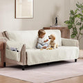 Quilted Grand Sofa Covers for 4 Cushion Couch, Couch Cover for Grand Sofa by Pamhaven