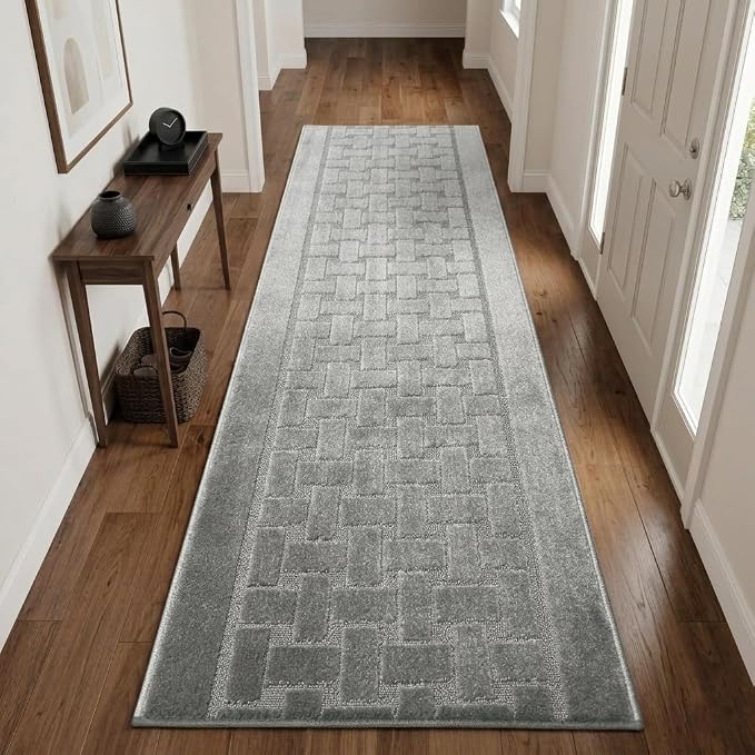 Runner Rug 7 ft, Non-Slip Washable Rug, Rubber Backing, Rolled in Box, Custom - Image 7