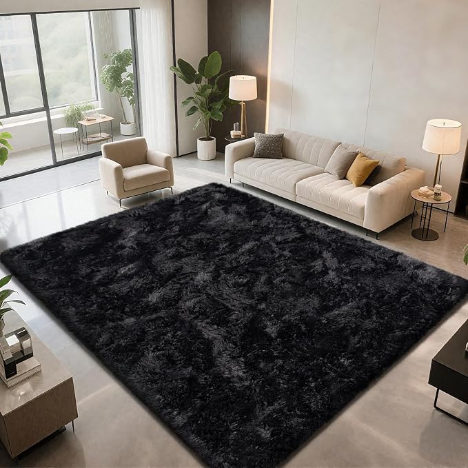 Shag Area Rugs for Bedroom Living Room, 4X6 Ultra Soft Fluffy Area Rugs for Dorm - Image 3