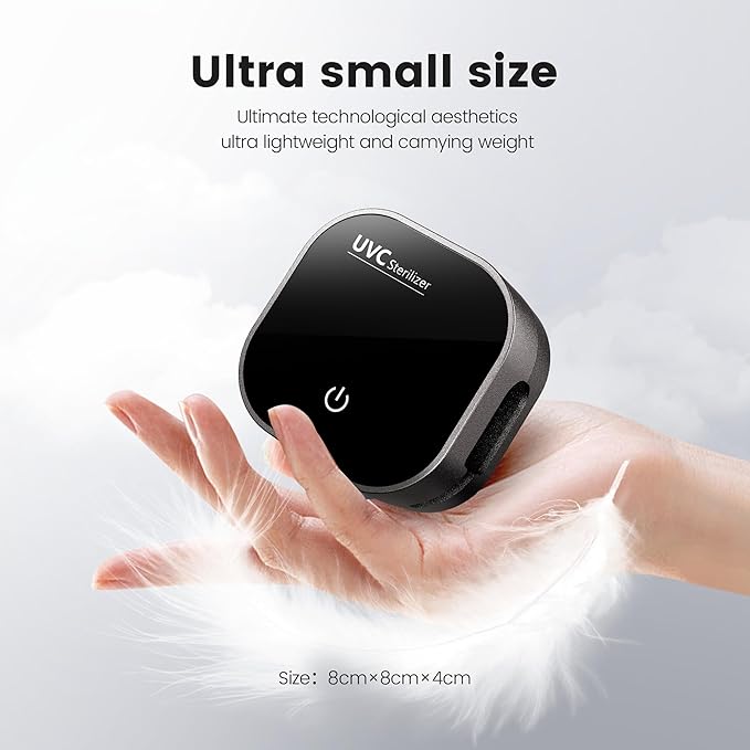 Toothbrush Holder and Cleaner for Bathroom,Wall Mounted Toothbrush Cleaner case,Waterproof Bathroom Storage for Electric& Manual Brushes,Clean,Dry for Home,Travel