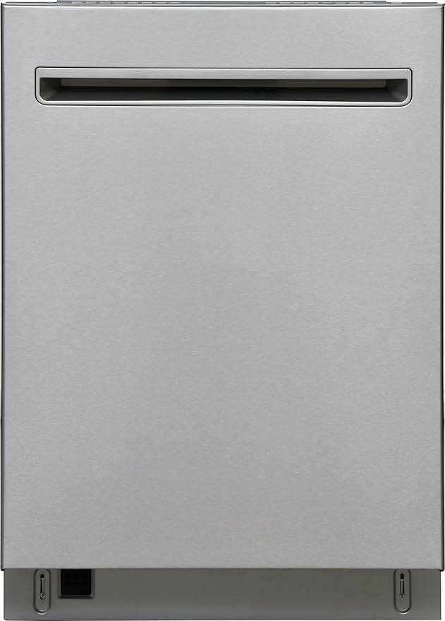 Kenmore 24" Built-In Dishwasher - UltraWash Plus, SmartWash, Accela Wash, Sanitize Rinse, TurboDry, and Removable Third Rack - 15 Place Settings - 49 DBA - ENERGY STAR Certified - Stainless Steel