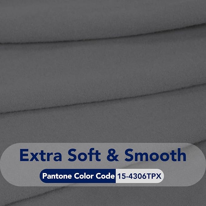 PureFit Super Stretch Chair Covers Fleece Couch Covers - Image 5