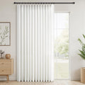 Topfinel 108 Inches Long Pinch Pleated Semi Sheer Curtains by Topfinel