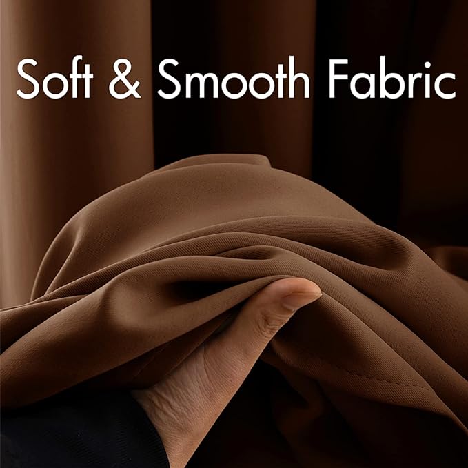 MIULEE Blackout Curtains for Bedroom Living Room Thermal Insulated Room - Image 3