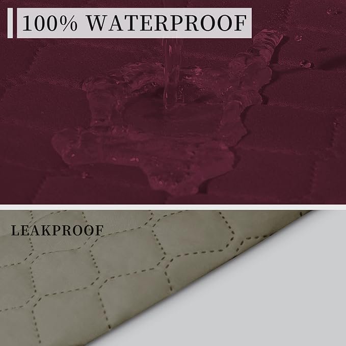 ISSUNTEX Double Protection 100% Waterproof Chair Sofa Covers - Image 3