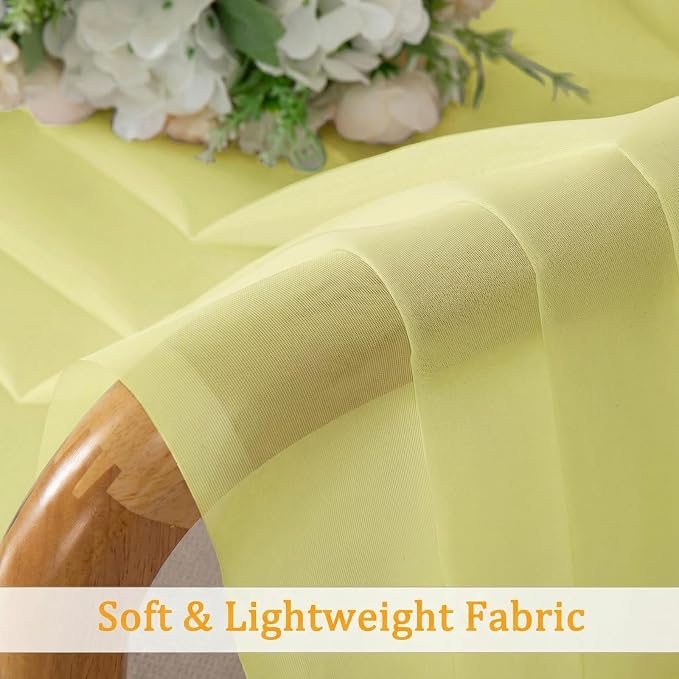 Gwine Extra Long Sheer Curtains 108 Inches Long - Image 8