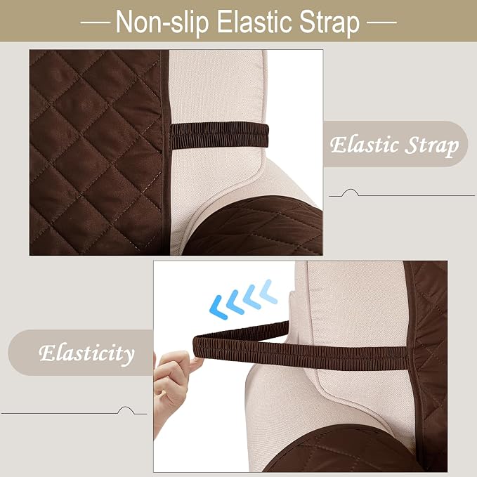 Recliner Chair Covers Reversible Sofa Cover Couch Cover - Image 6