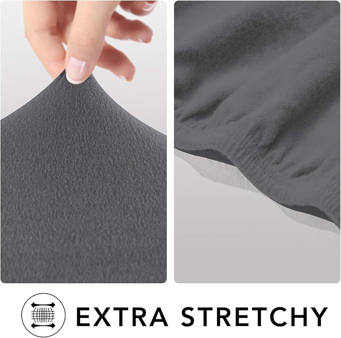 PureFit Stretc Recliner Chair Covers Fleece Soft Couch Covers - Image 4
