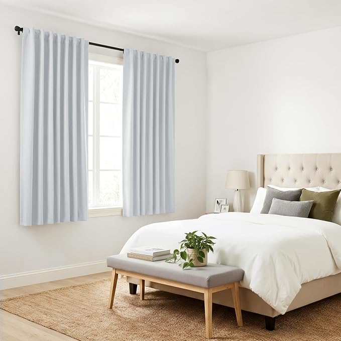 Pony Dance Short Drapes for Bathroom Window, Half Curtains for Kitchen Window - Image 8