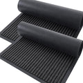 OLANLY 2-Pack Front Door Mats 35x23, Waterproof Heavy-Duty Doormats | Charcoal by OLANLY