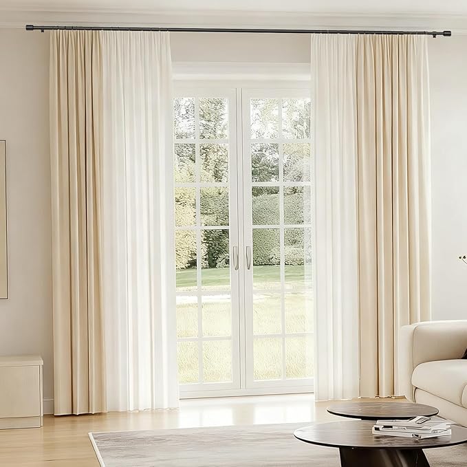5/8” Diameter Curtain Rods 30-45 Inch, - Image 5