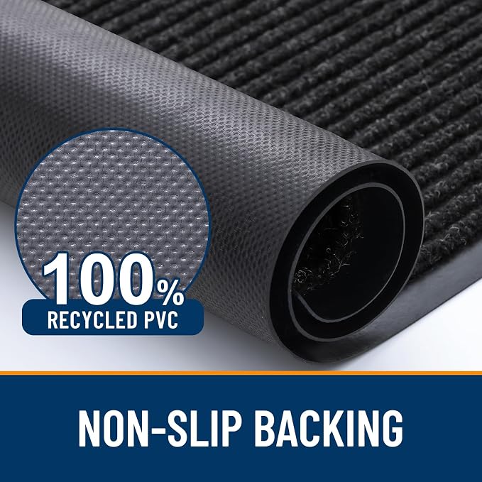 OLANLY Front Door Mat 40x32, Waterproof Heavy-Duty Indoor Outdoor Doormat | - Image 3
