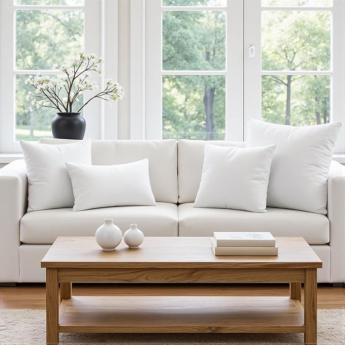 MIULEE 22x22 Inch Throw Pillow Insert - Image 4