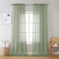 OVZME 2 Pieces Bedroom Curtains 96" Length by OVZME