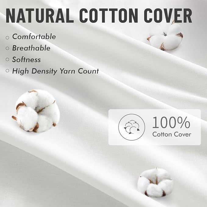 MIULEE 26x26 Pillow Inserts - Image 4