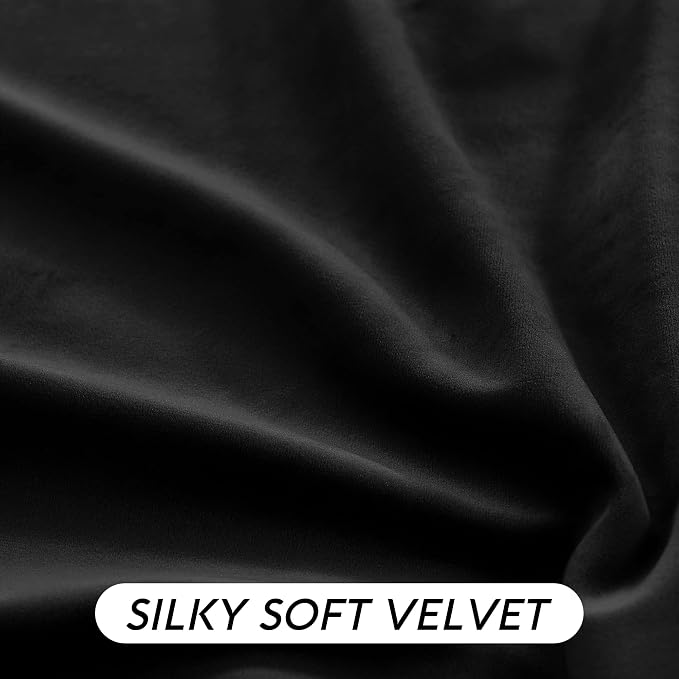 RYB HOME Velvet Blackout Curtains - Image 7