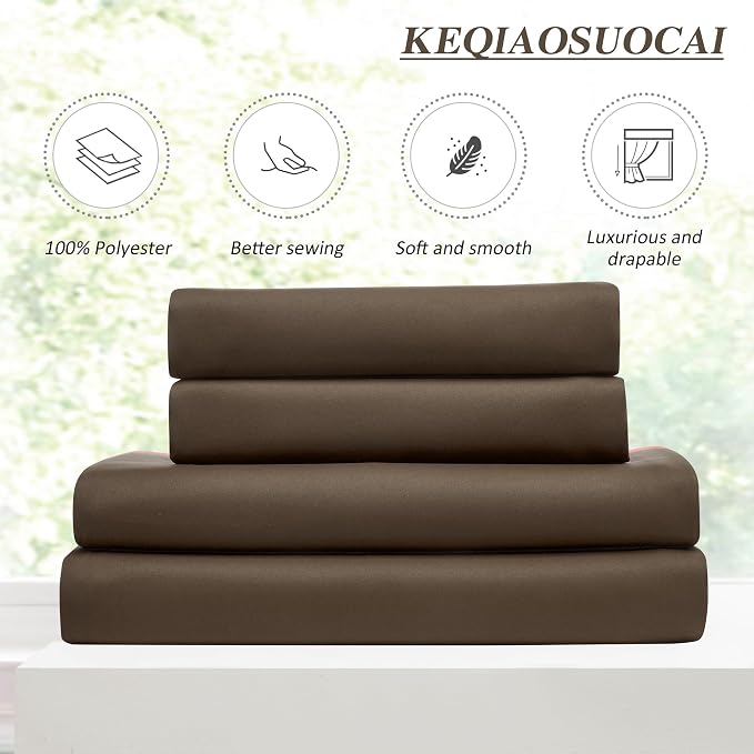 Brown Blackout Curtains 132 Inches Long 11 feet Tall, Extra Long Pinch Pleats - Image 5