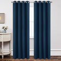 Joydeco Blackout Curtains 90 inch Long 2 Panels Set, Thermal Insulated Long by JOYDECO