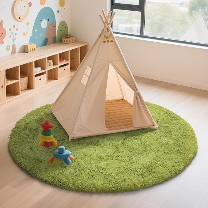 yulidayang Fluffy Round Area Rugs - Image 6
