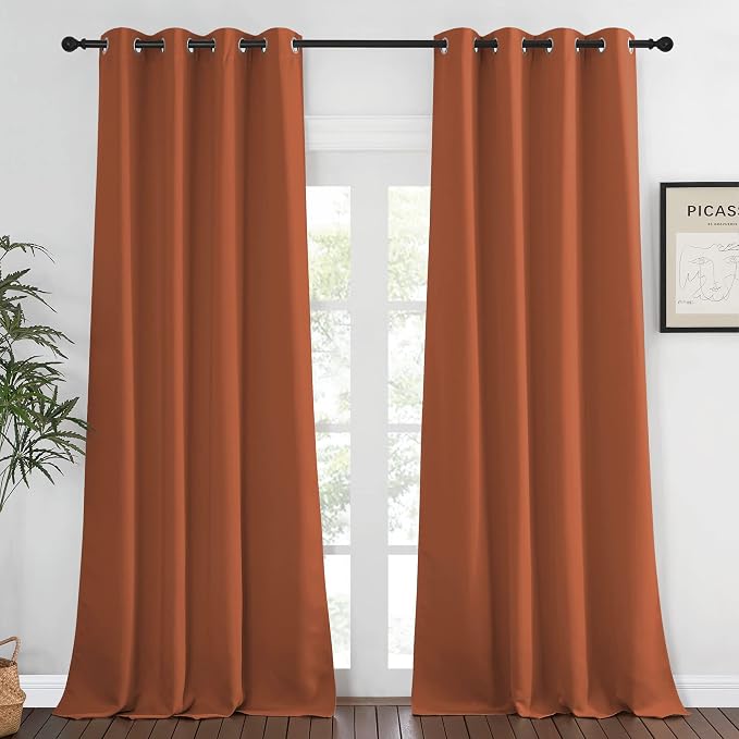 NICETOWN Blackout Window Curtain 90 inch Length by NICETOWN