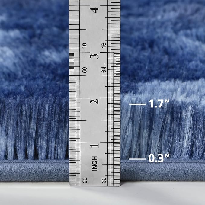 Deerhoo Large Shag Area Rugs 8 x 10, Plush Fuzzy Rugs - Image 6