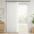Topfinel 90 Inches Long Pinch Pleated Semi Sheer Curtains by Topfinel