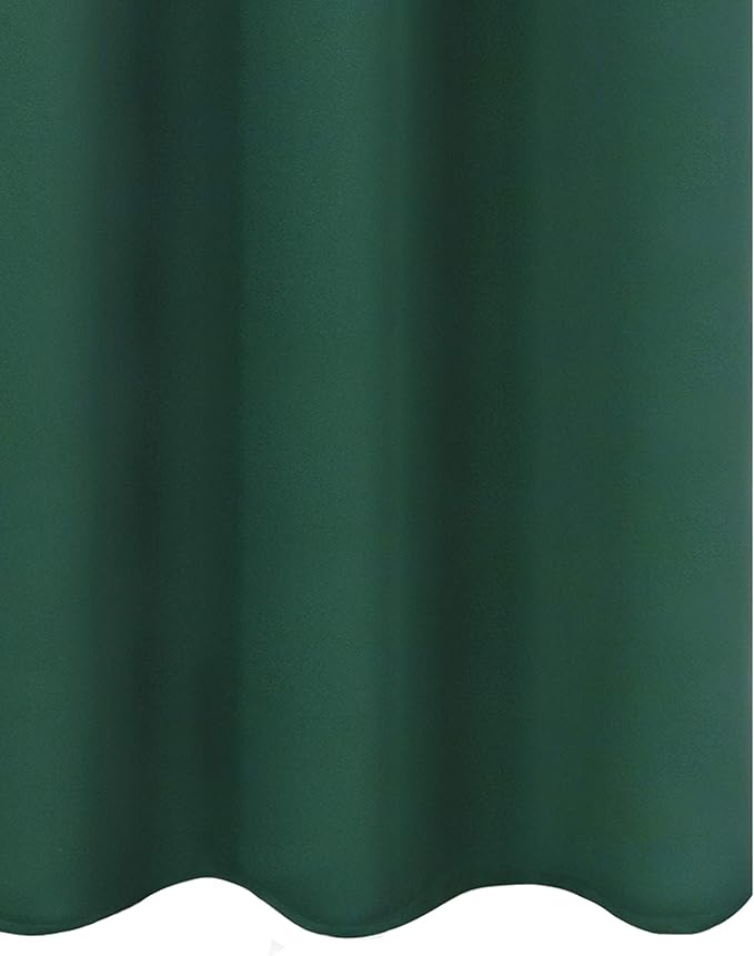 LEMOMO Green Blackout Curtains 34 x 63 Inch Length/Set of 2 Curtain - Image 8