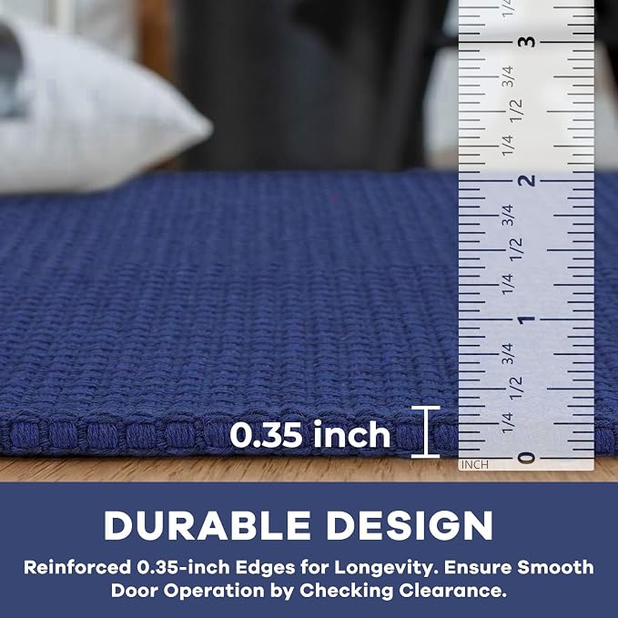 KOZYFLY Runners for Hallways 2x7 ft Washable Kitchen Runner Non Slip Rubber - Image 4