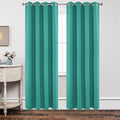 Joydeco Blackout Curtains 45 Inch Length 2 Panels Set, Thermal Insulated Long by JOYDECO