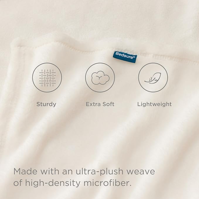 Bedsure GentleSoft Twin XL Fleece Blanket Dorm Bedding - Image 3