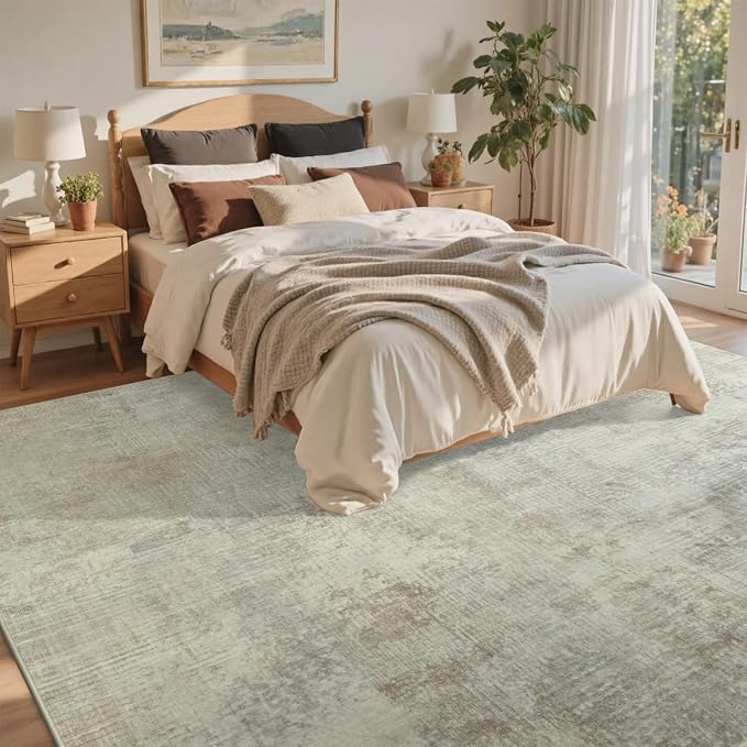 5x7 Ft Area Rugs for Living Room, Soft Non-Slip Washable Rugs Modern Abstract - Image 4