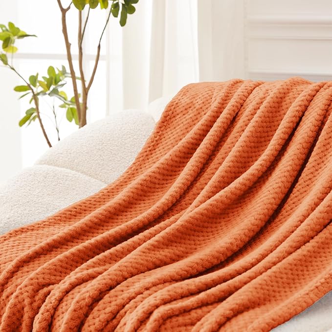 Exclusivo Mezcla Fleece Bed Blanket Queen Size, Super Soft and Warm Blankets - Image 5