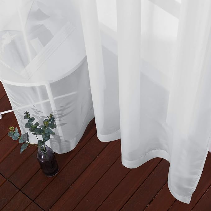 NICETOWN Sheer Curtains 63 Long - Image 6