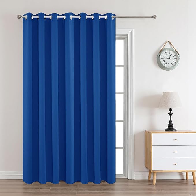 Joydeco Blackout Curtains 90 Inches Long 1 Panel, Thermal Insulated Long by JOYDECO
