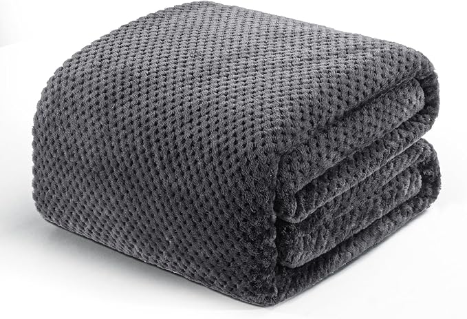 Exclusivo Mezcla Fleece Bed Blanket King Size, Super Soft and Warm Blankets by ExclusivoMezcla