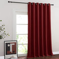 NICETOWN Room Divider Curtain 132 Inches Long, Wide Blackout Sliding Door by NICETOWN