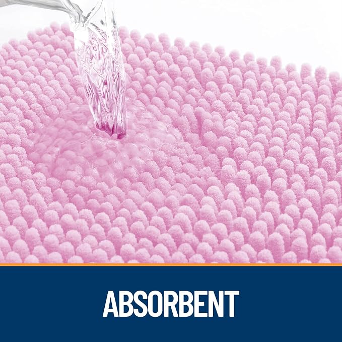 OLANLY Dog Door Mat for Muddy Paws 36x24, Super Absorbent Chenille Mud Mat | - Image 3