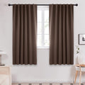 Deconovo Blackout Curtains, Thermal Insulated, W52 x L72 2 Panels, Back Tab by Deconovo