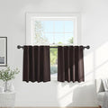 PONY DANCE Short Window Curtains by PONYDANCE