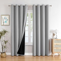 ChrisDowa 100% Blackout Curtains 108 inch Long by ChrisDowa