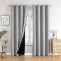 ChrisDowa 100% Blackout Curtains 80 inch Long by ChrisDowa